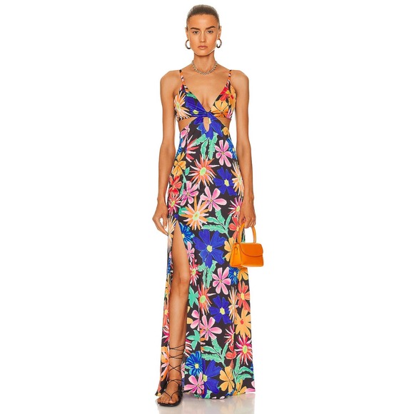 PATBO Aster Cut Out Maxi Dress - Picture 1 of 17